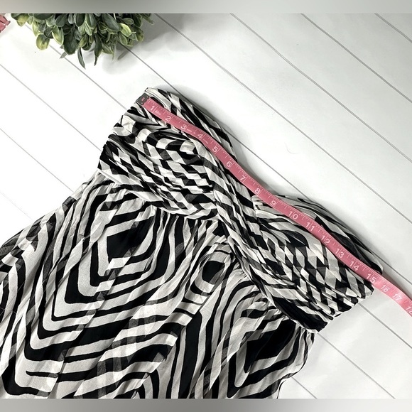 White House Black Market Strapless Lined Maxi Dress Size 2 - Picture 7 of 11